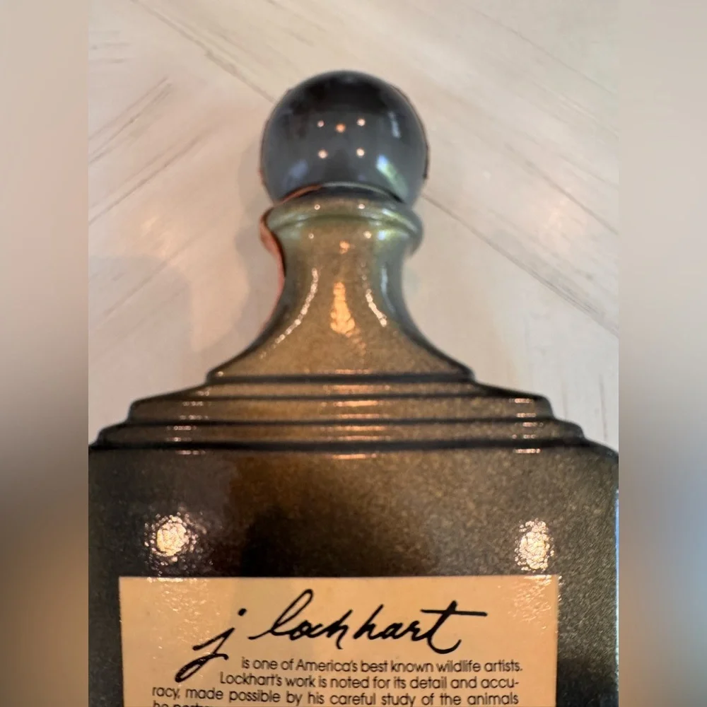 Vintage 1974 Jim Beam James Lockhart Cardinal Decanter